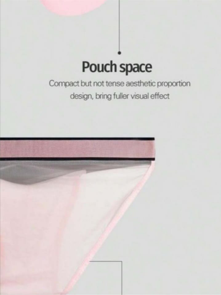 Pump Transparent Men's Sexy Triangle U Convex Design Underwear